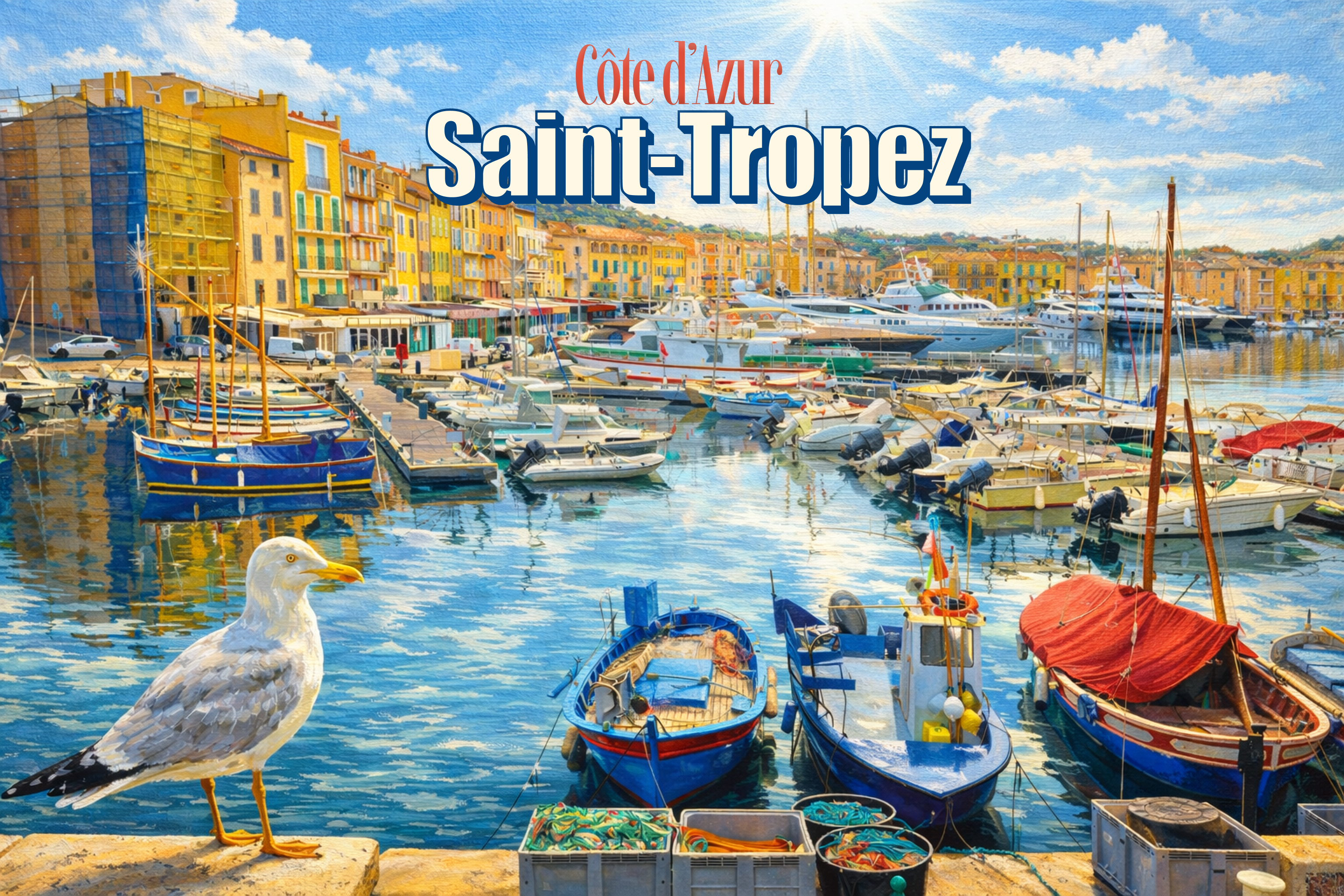 Carte Postale Saint Tropez