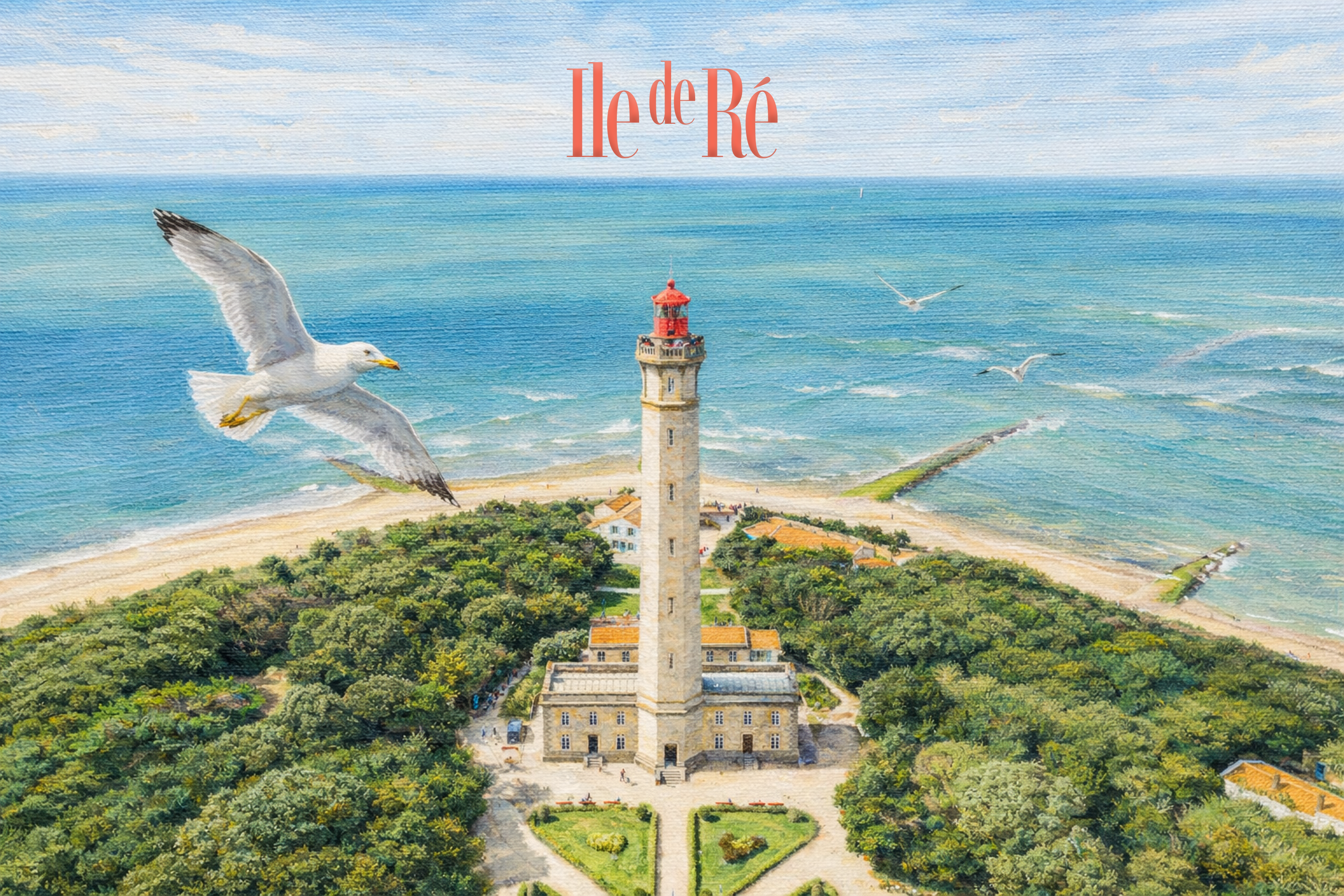 Carte Postale Ile de Ré