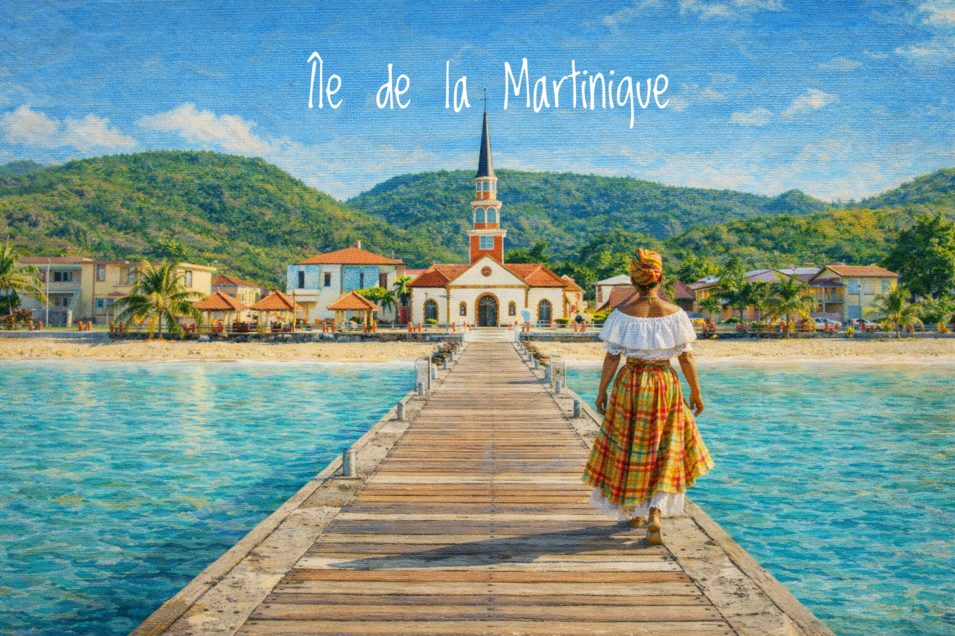 Carte Postale Ile de la Martinique