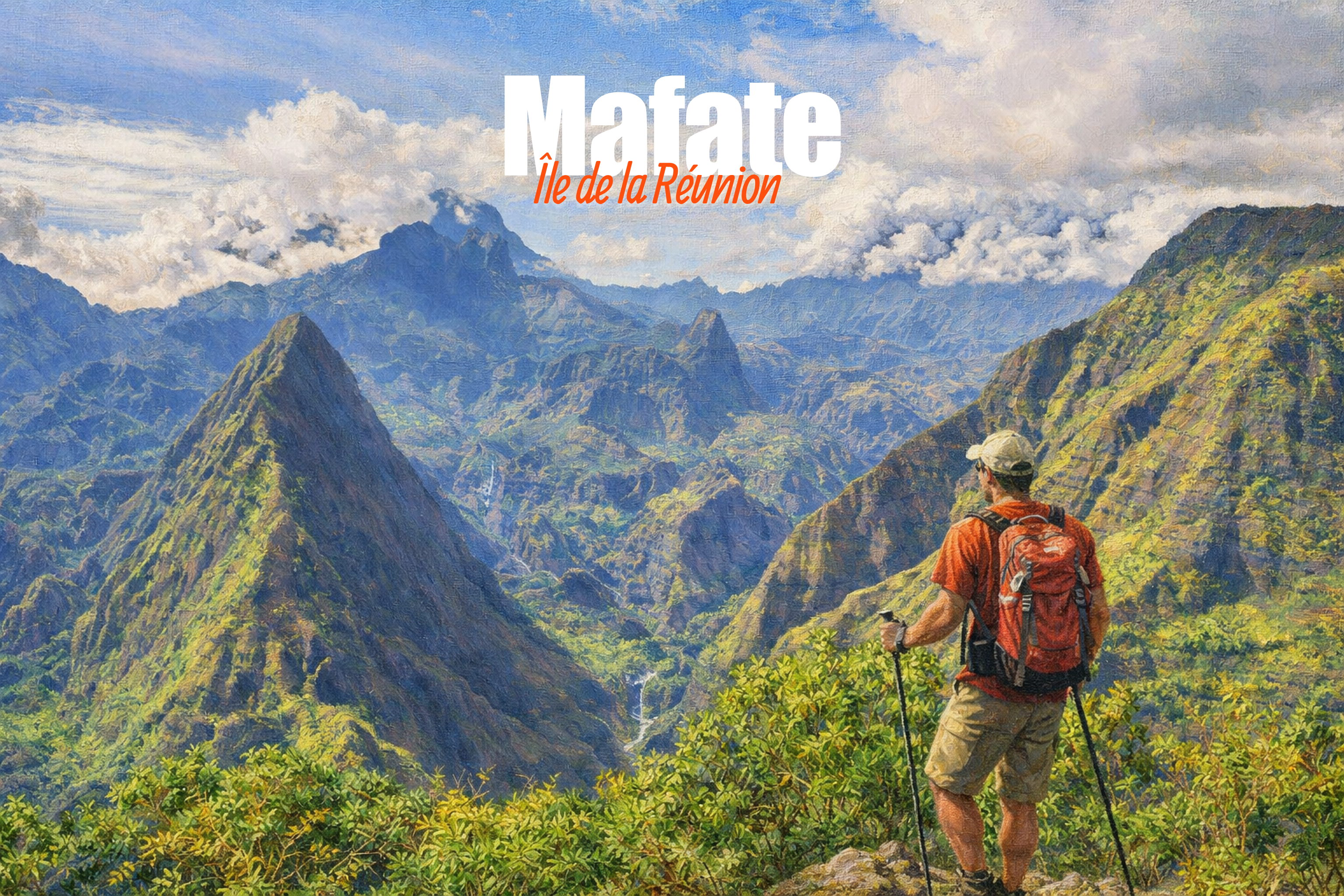 Carte postale Ile de la Réunion - Mafate